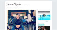 Desktop Screenshot of jaimeolguin.com